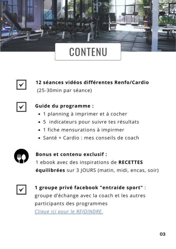 DEFI CARDIO : NO REPEAT – Image 2